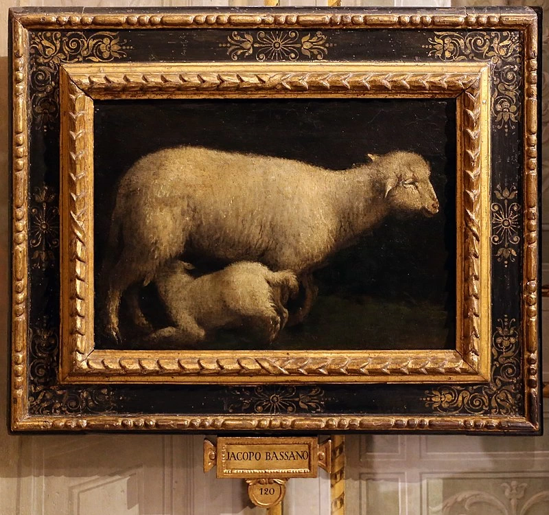 Pecorelle - Galleria Borghese, Jacopo da Ponte, detto Bassano